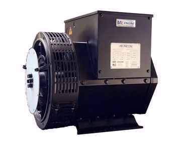 Picture of MLQYI184E<br>18kW  Single Phase Energypac H Series HD Continuous Duty Marine Generator End